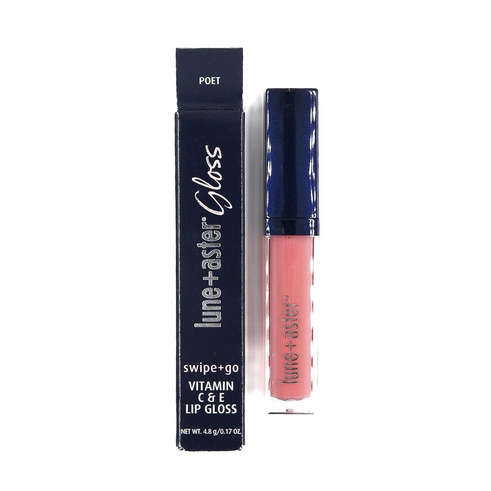 Lune+Aster - Swipe+Go Vitamin C & E Lip Gloss - Poet - 0.17 oz